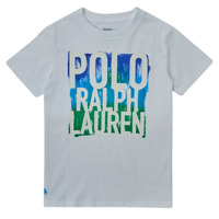 Vêtements Garçon T-shirts manches courtes Polo Ralph Lauren GOMMA Blanc
