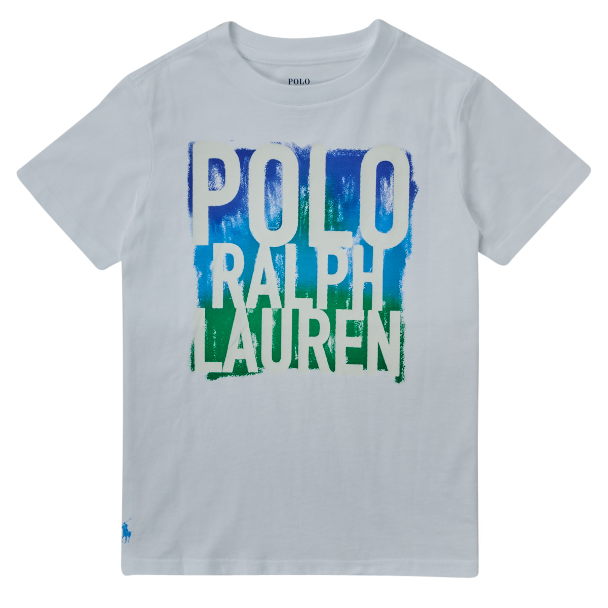 Vêtements Garçon T-shirts manches courtes Granat Polo Ralph Lauren GEMMA Blanc