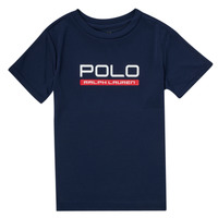 Vêtements Garçon T-shirts manches courtes Polo Ralph Lauren DOLAIT Marine