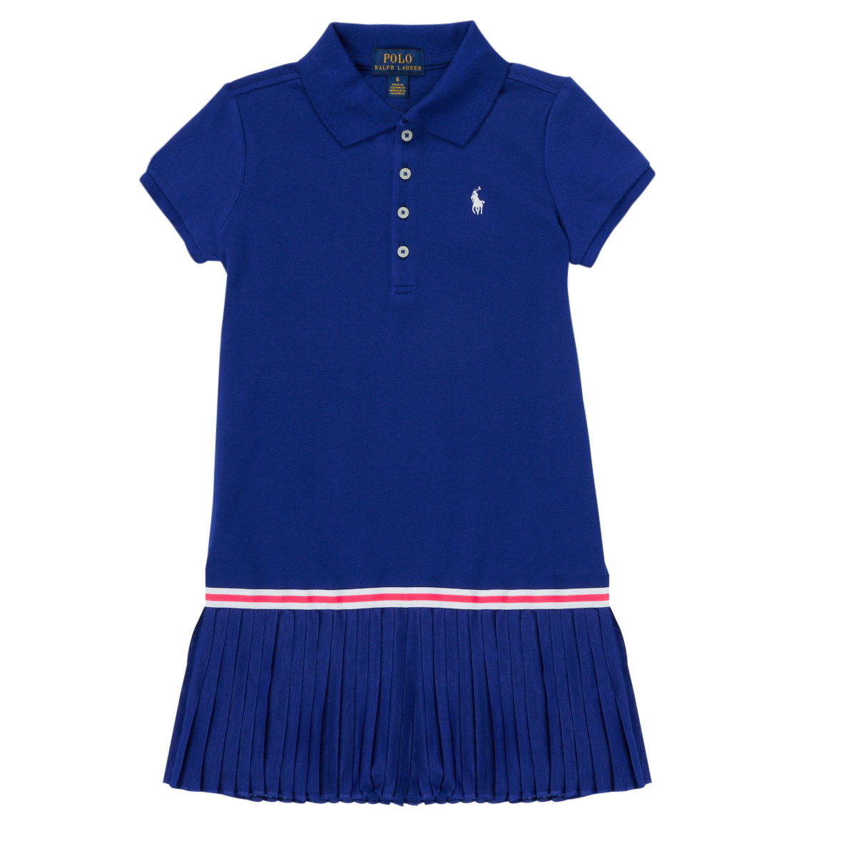 Vêtements Fille Robes courtes clothing footwear-accessories cups 44 polo-shirts eyewear PLIOTA Bleu