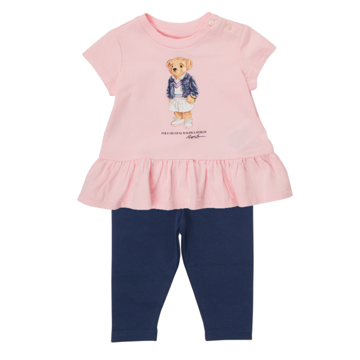 Vêtements Fille Ensembles enfant Shirt Polo Ralph Lauren DOUALITI Multicolore