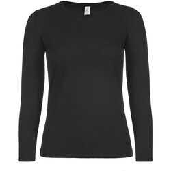 Vêtements Femme T-shirts chill manches longues B And C TW06T Noir