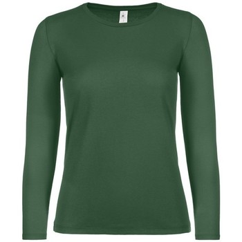 Vêtements Femme T-shirts manches longues B And C TW06T Vert