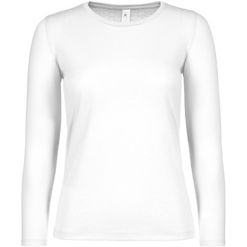 Vêtements Femme T-shirts manches longues B And C TW06T Blanc