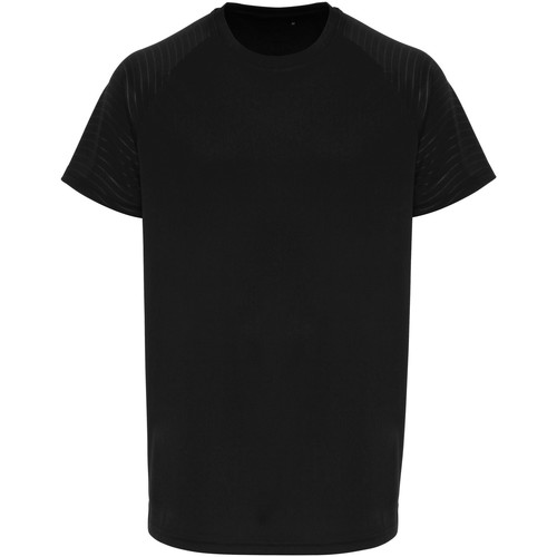 Vêtements Homme T-shirts manches longues Tridri TR014 Noir