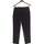 Vêtements Femme Pantalons Sisley pantalon slim femme  38 - T2 - M Noir Noir