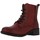 Chaussures Femme Bottines Mustang 1403501 Rouge