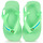Chaussures Enfant Tongs Havaianas BABY BRASIL LOGO II Green