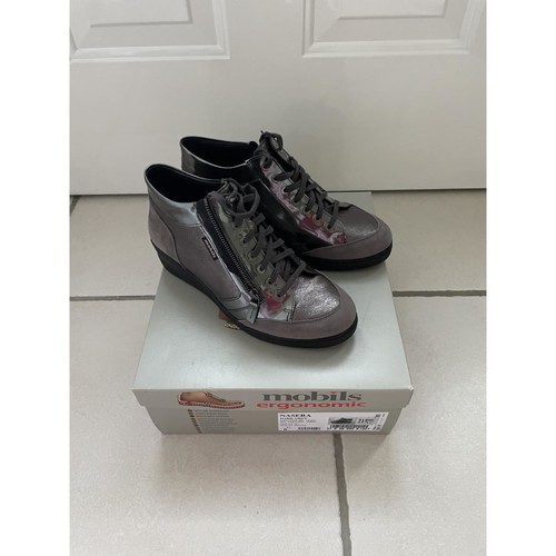 Chaussures Femme Boots Mephisto Mobils Boots Nasera Gris