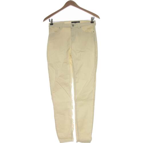 Etam Pantalon Slim Femme 36 - T1 - S Beige - Vêtements Pantalons Femme 6,00  €