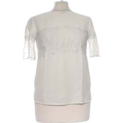 Vêtements Femme Pulls & Gilets Zara top manches longues  34 - T0 - XS Blanc Blanc