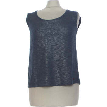 Vêtements Femme Tommy Jeans Vertical Front Logo Box Short Sleeve T-Shirt Bonobo débardeur  34 - T0 - XS Bleu Bleu