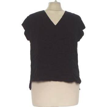 Vêtements Femme polo-shirts men usb gloves wallets Camaieu top manches courtes  36 - T1 - S Noir Noir