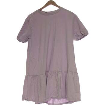 robe courte h&m  robe courte  36 - t1 - s violet 
