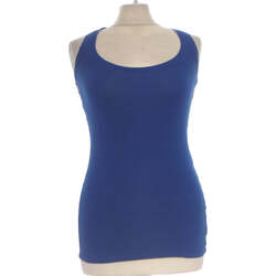 Vêtements Femme Débardeurs / T-shirts sans manche Bershka débardeur  36 - T1 - S Bleu Bleu