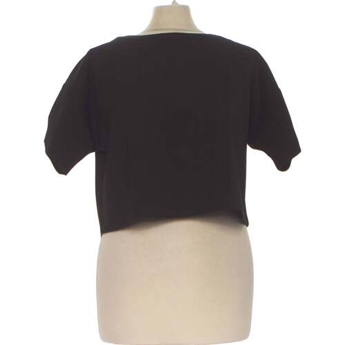 Vêtements Femme Combinaisons / Salopettes Mango top manches courtes  36 - T1 - S Noir Noir