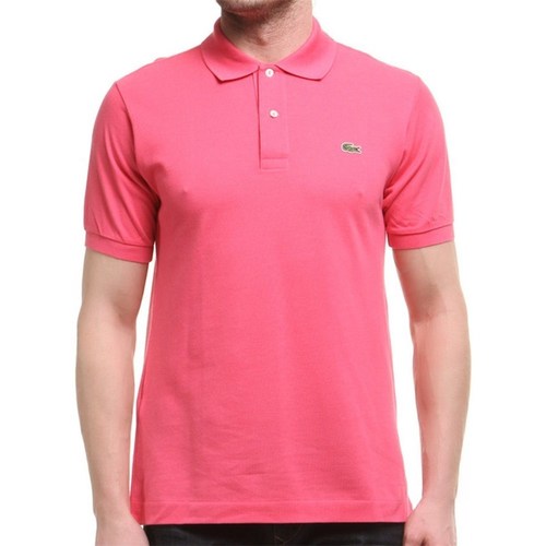 Vêtements Homme T-shirts manches courtes Lacoste L1212GMZ Rose