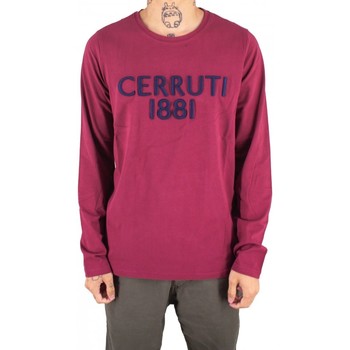Vêtements Homme T-shirts manches longues Cerruti 1881 Albinia Bordeaux