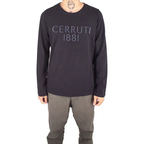 Vêtements Homme T-shirts manches longues Cerruti 1881 Albinia Noir