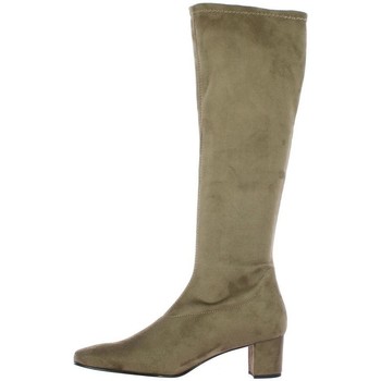 Pao Bottes stretch velours Beige
