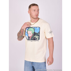 Vêtements Homme T-shirts & Polos Jack & Jones Tee Shirt 2110183 Ivoire