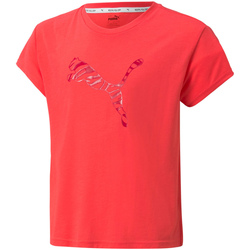Vêtements Enfant T-shirts manches courtes Puma 589212 Rouge