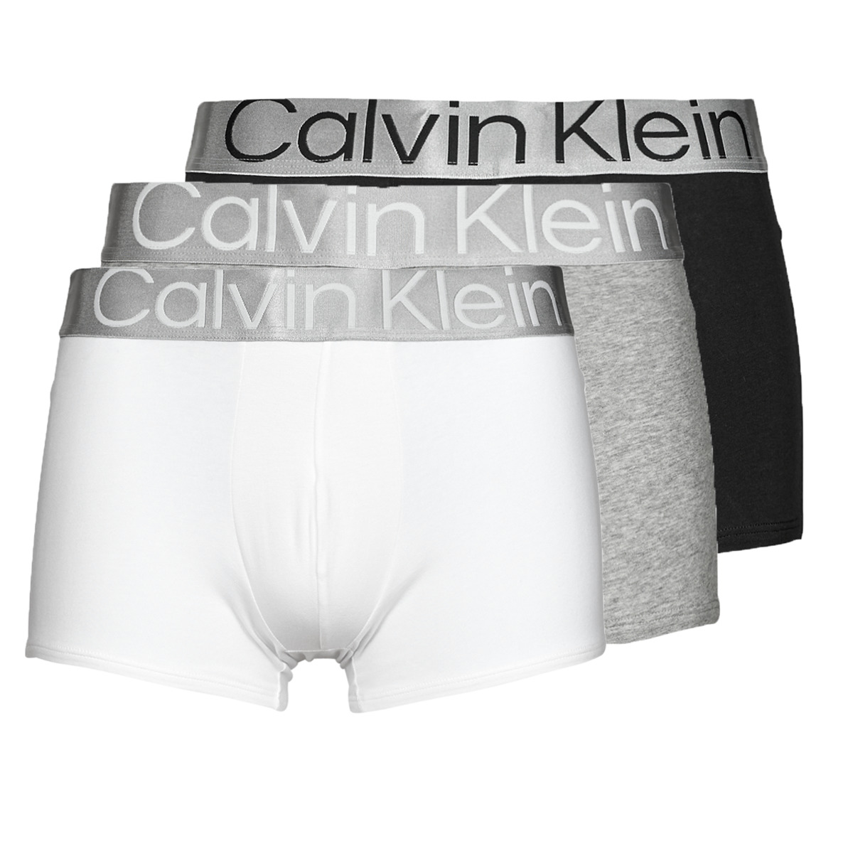 Calvin Klein Jeans TRUNK X3 Noir / Gris / Blanc - Livraison Gratuite |  Spartoo ! - Sous-vêtements Boxers Homme 49,90 €