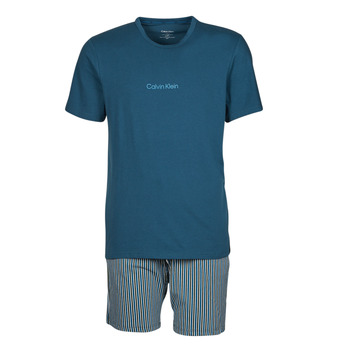Pyjama EA7 Emporio Pyjamas Chemises de nuit EA7 pour homme en coloris Bleu Homme Vêtements Vêtements de nuit Pyjamas et vêtements dintérieur 