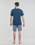Vêtements Homme Pyjamas / Chemises de nuit Calvin Klein Jeans SHORT SET Marine