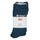 Sous-vêtements Socquettes Levi's REGULAR CUT SPORT LOGO X6 Bleu / Blanc / Gris / Noir