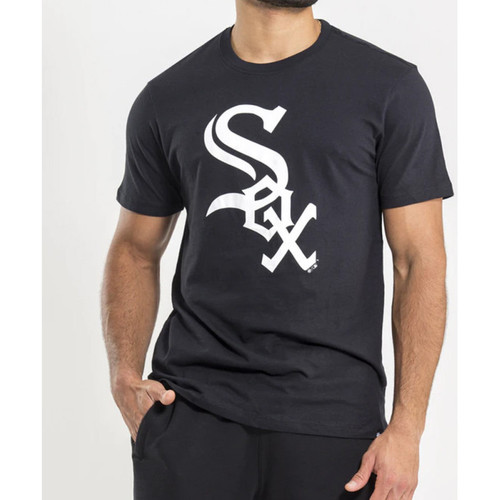 Vêtements Homme Sélection femme à moins de 70 '47 Brand Tee-shirt 47 Brand MLB Chicago White Sox Noir