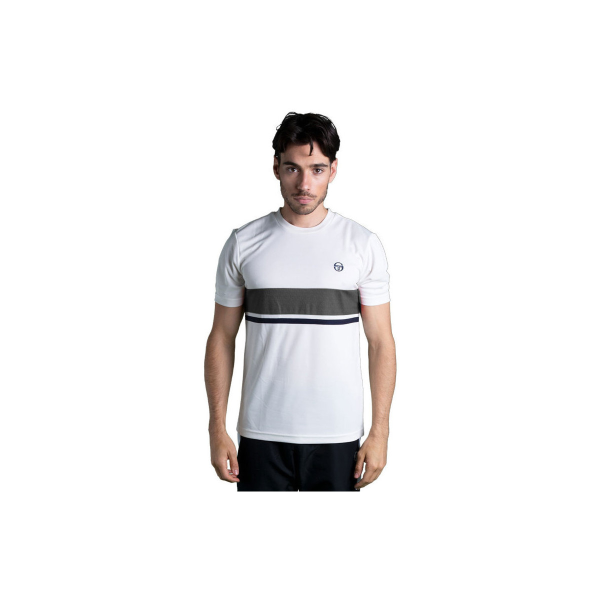 Vêtements Homme T-shirts & Polos Sergio Tacchini T-Shirt  Ansley Blanc