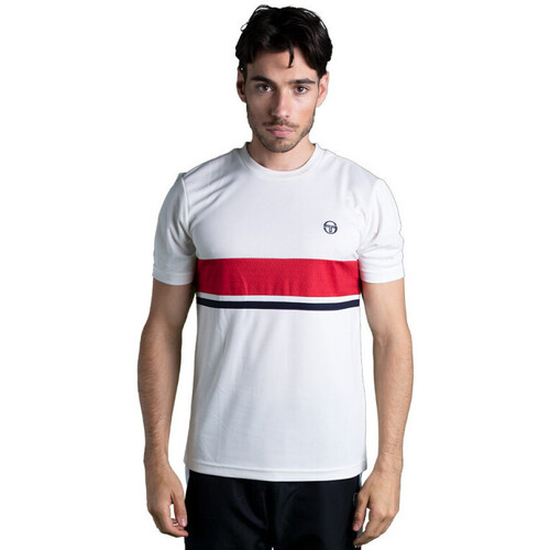 Vêtements Homme T-shirts & brystet Sergio Tacchini T-Shirt  Ansley Blanc