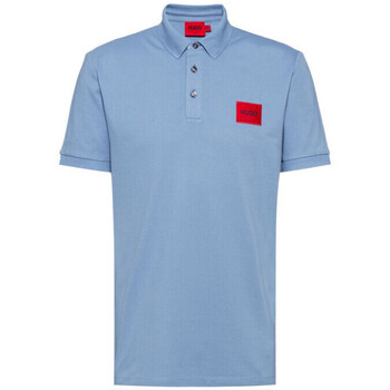 Vêtements Homme T-shirts & Polos BOSS Polo  Boss Slim Fit Dereso212 Bleu
