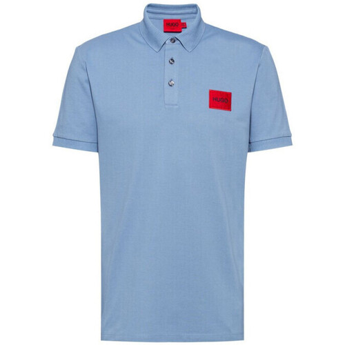 BOSS Polo Boss Slim Fit Dereso212 Bleu - Vêtements T-shirts & Polos Homme  35,82 €