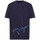 Vêtements Homme T-shirts manches courtes BOSS T-shirt  Dresco Signature Brodée Bleu