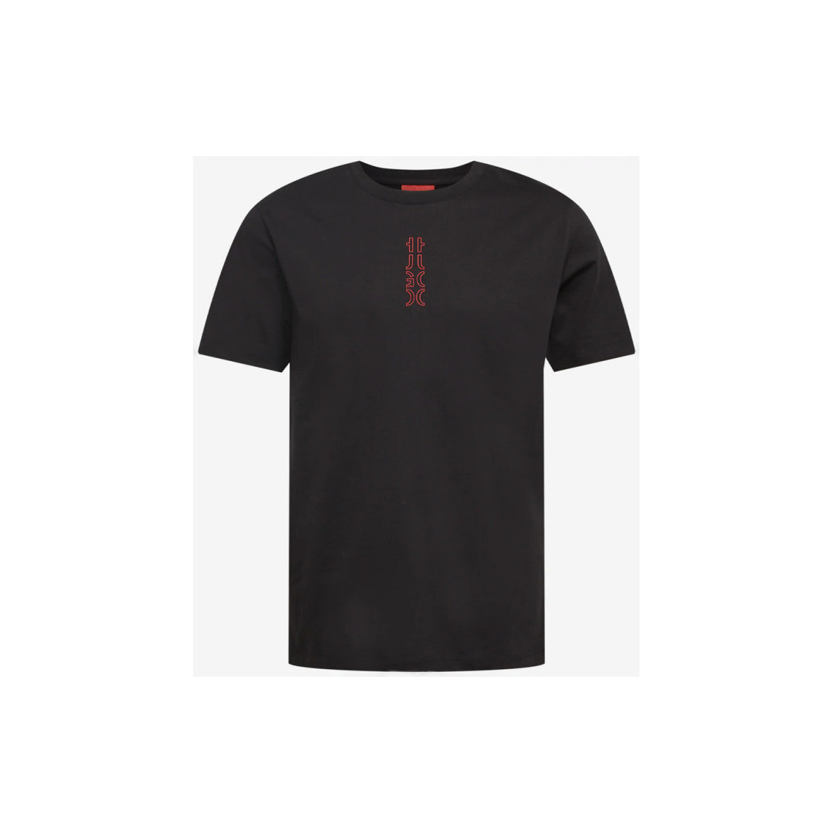 Vêtements Homme T-shirts & Polos BOSS T-shirt  Durned213 noir/rouge Noir