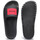 Chaussures Homme points de fidélité en donnant votre avis Claquettes  Boss Noir étiquette logo rouge Noir