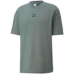 Vêtements Homme T-shirts manches courtes Puma T-shirt  coupe boxy Classics Vert