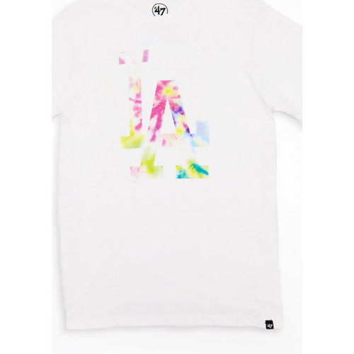 Vêtements Sélection femme à moins de 70 '47 Brand T-shirt blanc 47 brand Los Angeles Dodgers Blanc