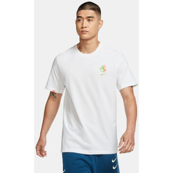 Vêtements T-shirts & Polos Nike Tee-Shirt  Sportwear Worldwide Globe Blanc Blanc