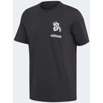 Vêtements T-shirts & Polos adidas Originals T-shirt   GOOFY Noir