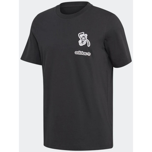 Vêtements T-shirts & Polos adidas Originals T-shirt   GOOFY NOIR Noir