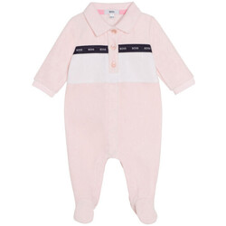 Vêtements Pyjamas / Chemises de nuit Hugo Boss Kids Pyjama Boss rose pour bébé Rose