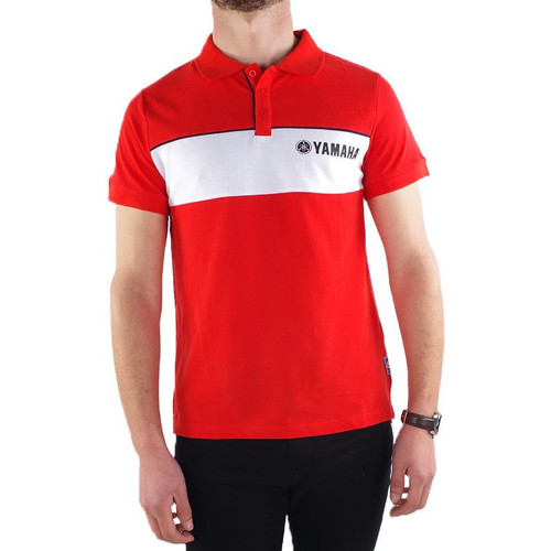 Vêtements Homme T-shirts & Polos Yamaha Polo Levis rouge  en coton Rouge