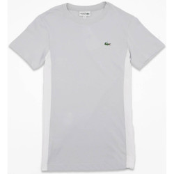 Vêtements Homme T-shirts manches courtes Lacoste T-shirt  Sport Gris Gris
