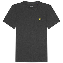 Vêtements Homme T-shirts & Polos Lyle & Scott T-shirt  Plain gris chiné Gris
