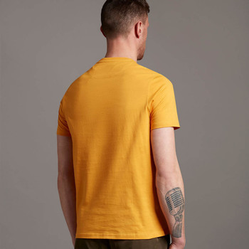 Lyle & Scott T-shirt  Plain jaune Jaune