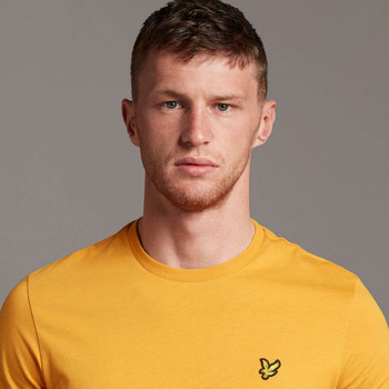 Lyle & Scott T-shirt  Plain jaune Jaune