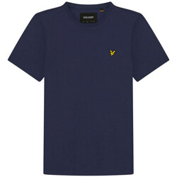 Vêtements Homme T-shirts & Polos Lyle & Scott T-SHIRT  PLAIN BLEU MARINE Bleu